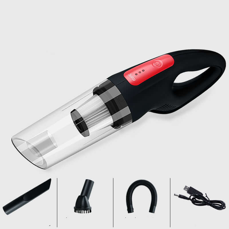 SwiftVac handheld mini vacuum cleaner for cars and small spaces